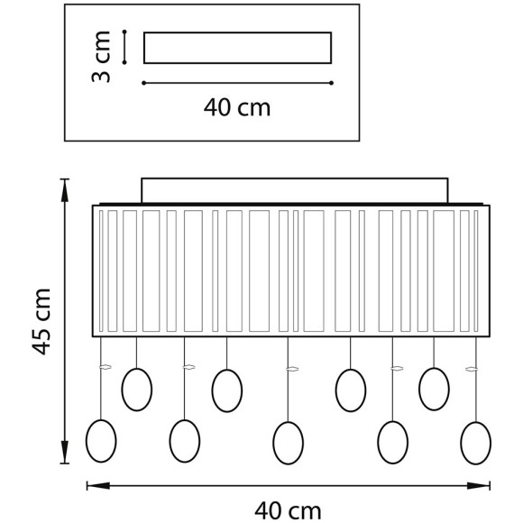 Люстра потолочная Lightstar Cappe 745094R Люстра потолочная Lightstar Cappe 745094R