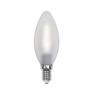 Лампа светодиодная (UL-00000305) E14 6W 3000K свеча матовая LED-C35-6W/WW/E14/FR PLS02WH Лампа светодиодная (UL-00000305) E14 6W 3000K свеча матовая LED-C35-6W/WW/E14/FR PLS02WH