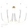 Подвесная люстра Odeon Light 6639/70L