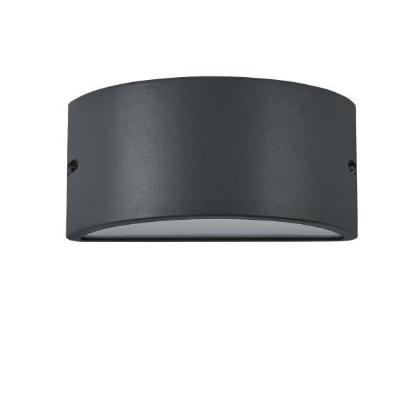 Настенный светильник Ideal Lux REX-2 AP1 макс.60Вт E27 230В Антрацит/Белый Алюминий/Акрил 092423