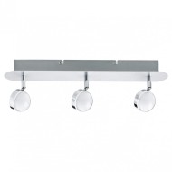 66632 SL Hemisphere 3x5W Alu geb/Chr 230V Mt