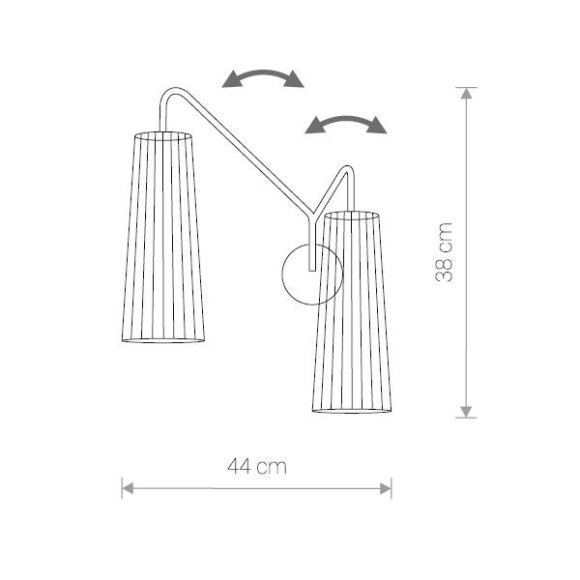 Бра Nowodvorski Dover 9260 Бра Nowodvorski Dover 9260