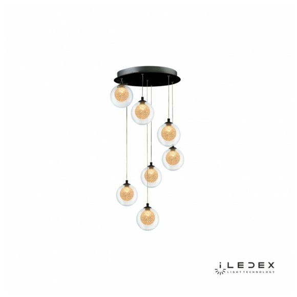 Подвесная люстра iLedex C4457-7R CR
