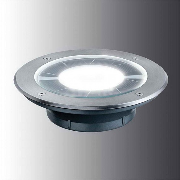 Уличный встраиваемый светильник Paulmann Pandora 0.36Вт LED 2700К IP67 Сталь Солн.батарея 93776 Уличный встраиваемый светильник Paulmann Pandora 0.36Вт LED 2700К IP67 Сталь Солн.батарея 93776
