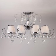 Люстра с хрусталем 10021/8 хром