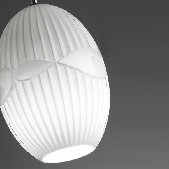 4750/1 PENDANT ODL21 271 белый/хром Подвес E27 60W ASTEA