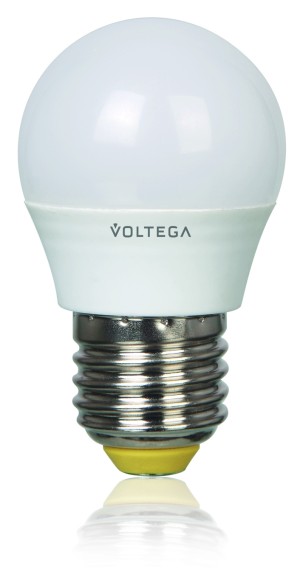 Лампа светодиодная 5749 Шар Е27 2800К 5.4W VG4-G2E27warm5W Voltega