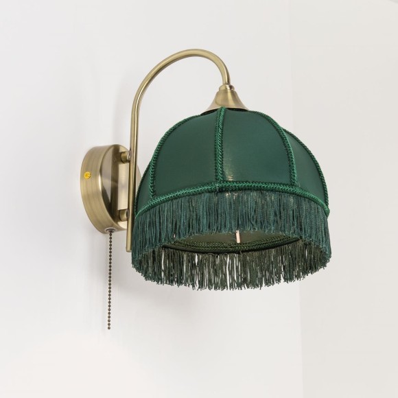 CL407312 Базель Зеленый Св-к Бра CL407312 Базель Зеленый Св-к Бра