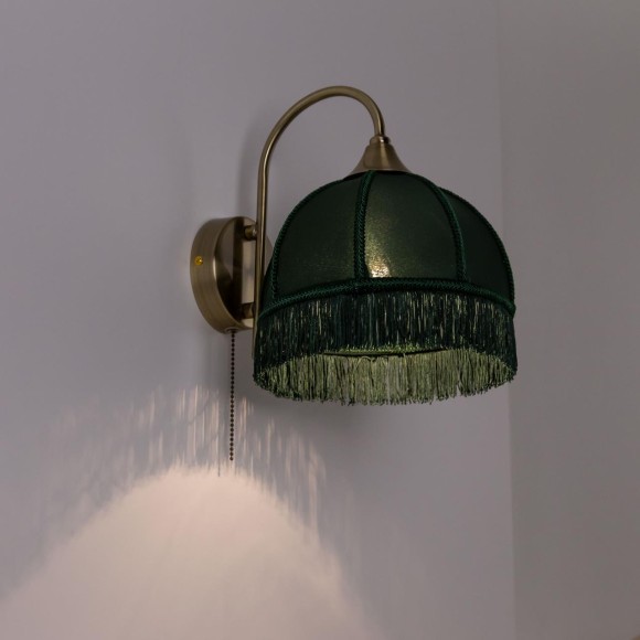 CL407312 Базель Зеленый Св-к Бра CL407312 Базель Зеленый Св-к Бра