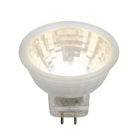 Лампа светодиодная (UL-00001702) GU4 3W 3000K прозрачная LED-MR11-3W/WW/GU4/220V GLZ21TR