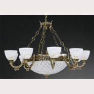 Подвесная люстра Reccagni Angelo L 7052/10+4 Подвесная люстра Reccagni Angelo L 7052/10+4