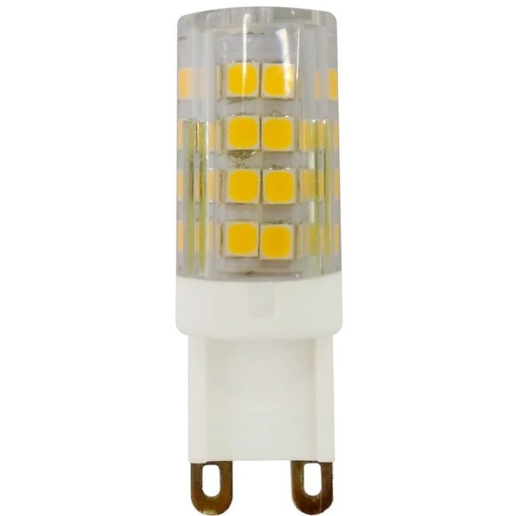 Лампа светодиодная ЭРА G9 3,5W 2700K прозрачная LED JCD-3,5W-CER-827-G9