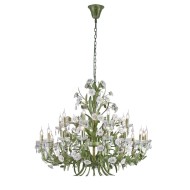 Подвесная люстра Lucia Tucci Fiori Di Rose 1770.24 Подвесная люстра Lucia Tucci Fiori Di Rose 1770.24