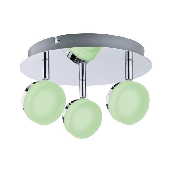 Светильник потолочный Paumann Smart Home Zigbee Iro D24см 3x7Вт 480Лм 3000К LED RGBW Хром Димм 50101 Светильник потолочный Paumann Smart Home Zigbee Iro D24см 3x7Вт 480Лм 3000К LED RGBW Хром Димм 50101