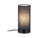 Настольная лампа Paulmann Pia макс.25Вт E14 230В Черный/Темно-серый Металл/Ткань Выкл. Н210мм 77059