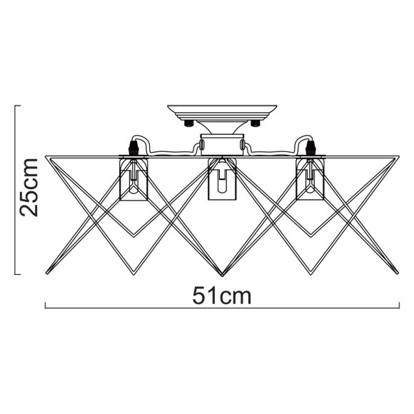 Светильник потолочный Tela a6048pl-5bk Arte Lamp Светильник потолочный Tela a6048pl-5bk Arte Lamp