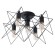 Светильник потолочный Tela a6048pl-5bk Arte Lamp