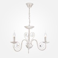 Люстра с двойным вариантом крепления 60018/3 белый с золотом