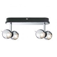 Светильник потолочный Paulmann Sphere L264мм 2x(2x5Вт) 4x200Лм 2900К LED IP20 230В Хром Металл 60039 Светильник потолочный Paulmann Sphere L264мм 2x(2x5Вт) 4x200Лм 2900К LED IP20 230В Хром Металл 60039