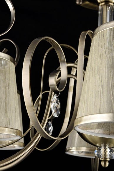 Потолочная люстра Freya Simone FR2020-PL-06-BZ Потолочная люстра Freya Simone FR2020-PL-06-BZ