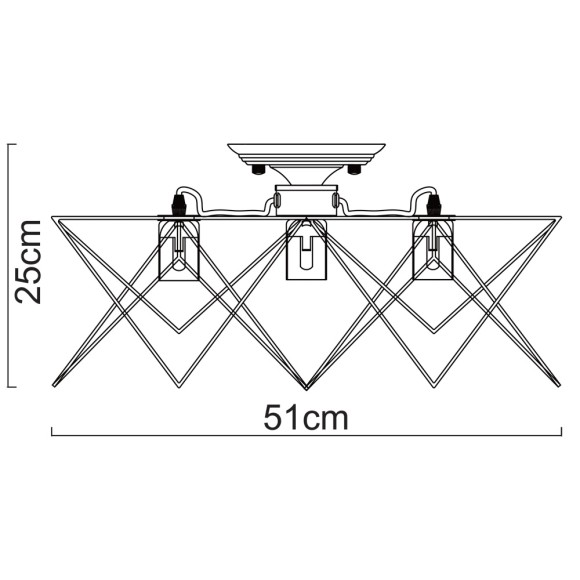 Светильник потолочный Tela a6048pl-5cc Arte Lamp