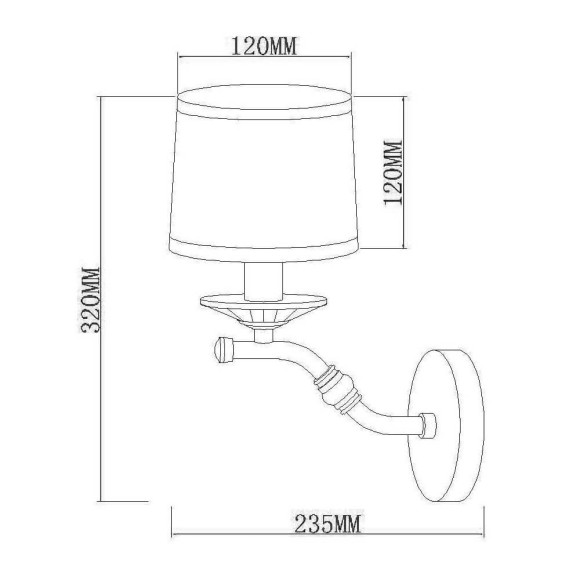 Бра Vele Luce Daisy VL1063W01 Бра Vele Luce Daisy VL1063W01