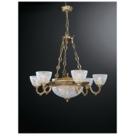 Подвесная люстра Reccagni Angelo L 6352/6+3 Подвесная люстра Reccagni Angelo L 6352/6+3