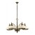 Подвесная люстра Kutek Sorrento New SOR-ZW-5(P)