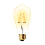 Лампа светодиодная (UL-00002360) E27 5W 2250K прозрачная LED-ST64-5W/GOLDEN/E27 GLV22GO