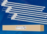 Светодиодный светильник для растений (UL-00003853) Uniel ULY-P91-20W/SPFR/K IP65 AC220V Clear KIT09 Светодиодный светильник для растений (UL-00003853) Uniel ULY-P91-20W/SPFR/K IP65 AC220V Clear KIT09