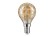 Лампа филаментная Paulmann Капля 2.5Вт 220лм 2500К E14 230В Золотой кроколед 28368