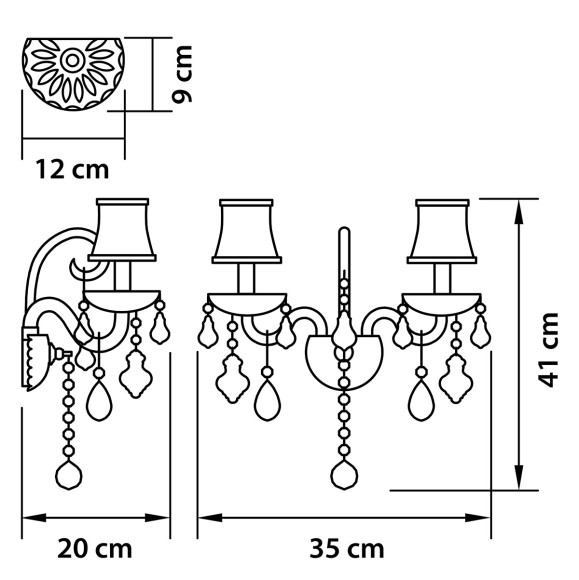 lightstar 715627 Чертёж lightstar 715627 Чертёж