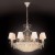 Подвесная люстра с хрусталем 305/15 Strotskis