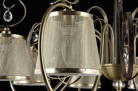 Потолочная люстра Freya Simone FR2020-CL-08-BZ Потолочная люстра Freya Simone FR2020-CL-08-BZ