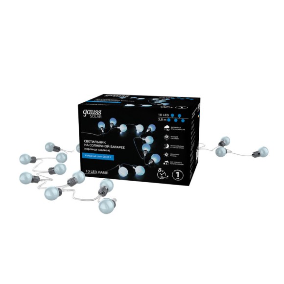 Светодиодная гирлянда Gauss GS033 Светодиодная гирлянда Gauss GS033