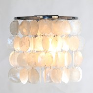 Бра с перламутром 60084/2 хром/перламутр Бра с перламутром 60084/2 хром/перламутр