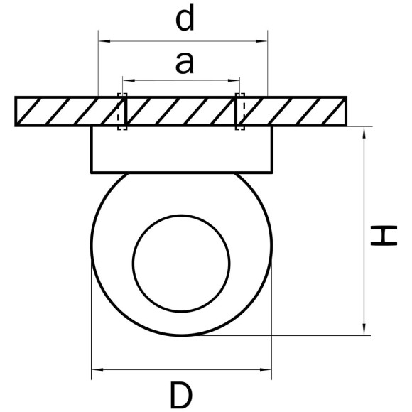 Светильник точечный накладной декоративный со встроенными светодиодами Lightstar Globo 051007