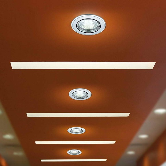 Стандартный встраиваемый поворотный светильник Crown 369104 Novotech