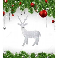 Фигурка светодиодная «Олень-1» 93x63см (11036) ULD-M6393-200/STA