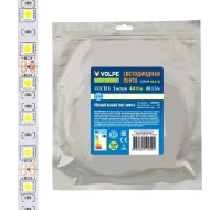 Светодиодная лента Volpe (UL-00004538) 4,8W/m 60LED/m 2835SMD теплый белый 5M ULS-Q320 2835-60LED/m-8mm-IP20-DC12V-4,8W/m-5M-3000K Светодиодная лента Volpe (UL-00004538) 4,8W/m 60LED/m 2835SMD теплый белый 5M ULS-Q320 2835-60LED/m-8mm-IP20-DC12V-4,8W/m-5M-3000K