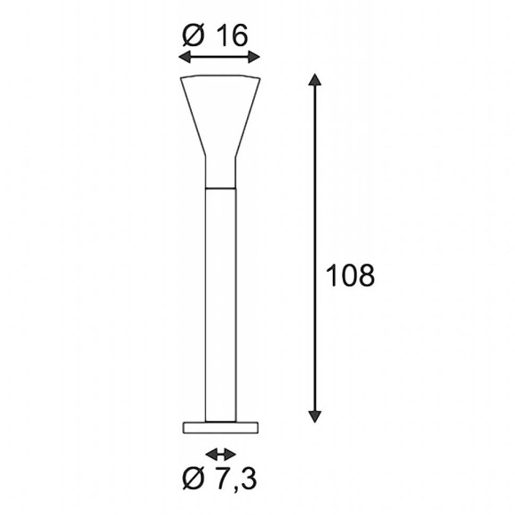 Светильник уличный Alpa Cone 100 антрацит 228925 Светильник уличный Alpa Cone 100 антрацит 228925