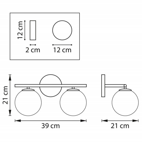 Бра Lightstar 815523 Бра Lightstar 815523