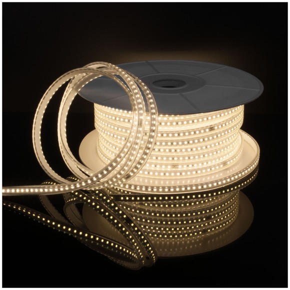 Светодиодная лента Лента светодиодная 220V 8W 60Led 2835 IP65 дневной белый, 50 м