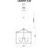 Светильник подвесной Bruno a8286sp-5ab Arte Lamp