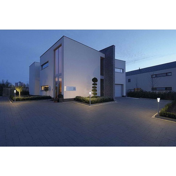 Светильник уличный Alpa Cone 100 серебристый 228922