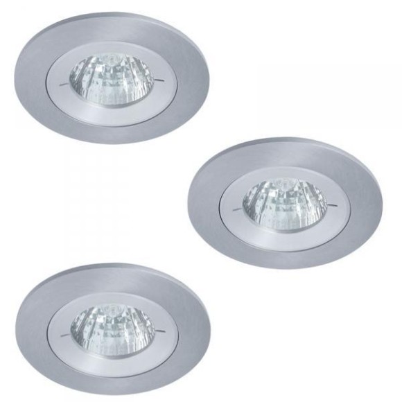 Встраиваемый светильник Paulmann Premium Profi 3x35Вт GU5.3 IP65 230/12В 82мм Алюминий Набор 99807