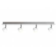 60246 Св-к Balken 4x3W Weiss Chrom