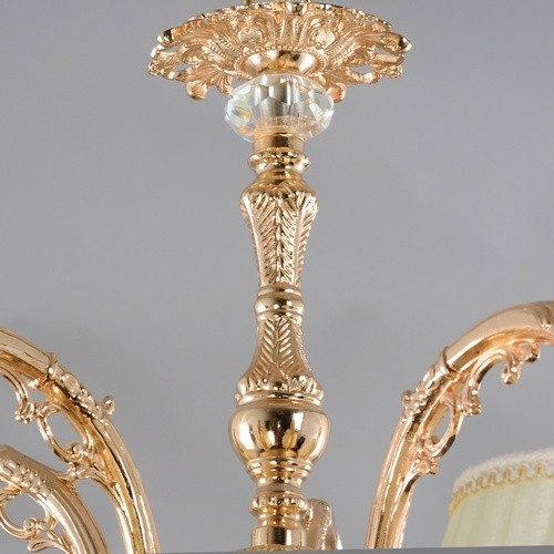 Люстра золото E14-3x40W+ G9-1x40W 8515-04B-FEG