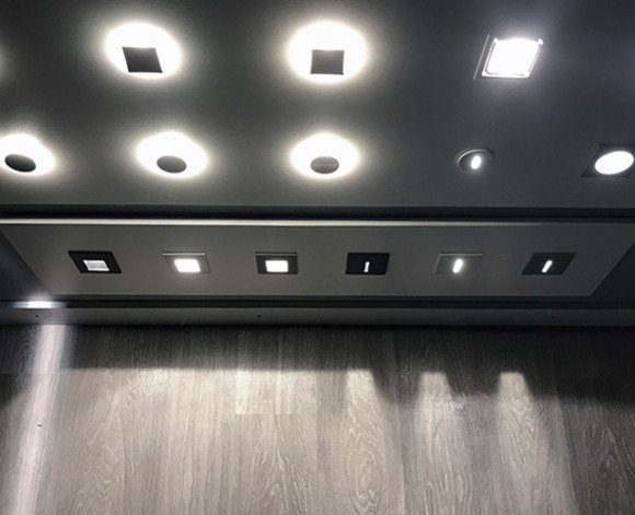 Подсветка ступеней лестницы ITALLINE DL 3019 grey