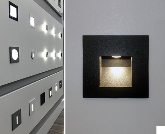 Подсветка ступеней лестницы ITALLINE DL 3019 grey